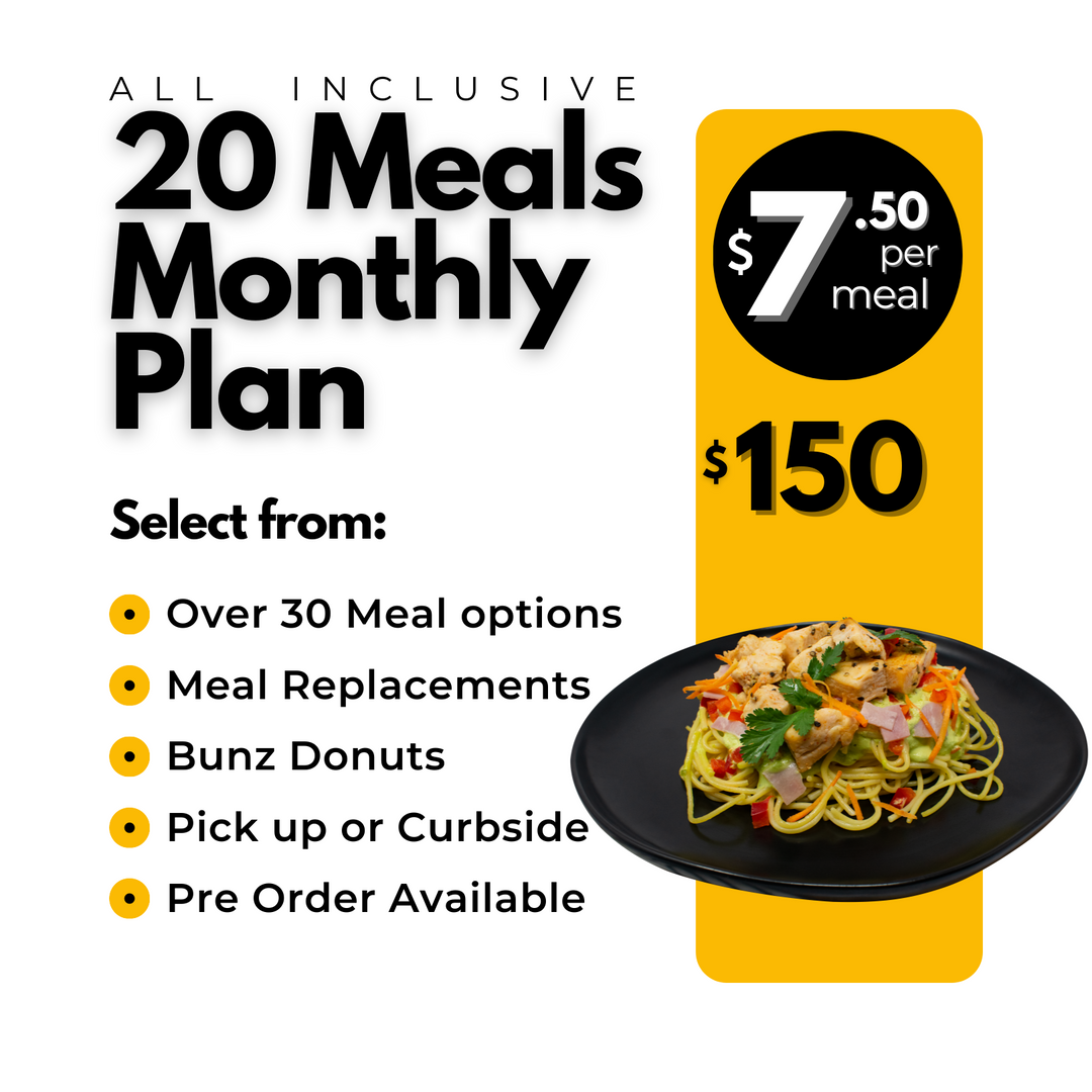 Monthly 20 Meal Plan