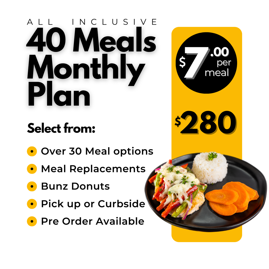 Monthly 40 Meal Plan